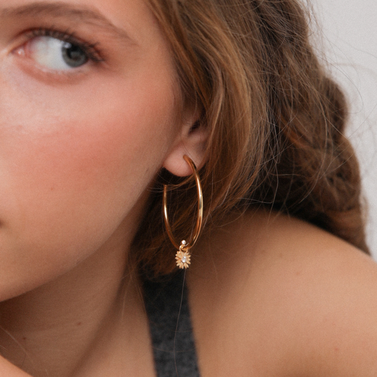 Daisy Hoops