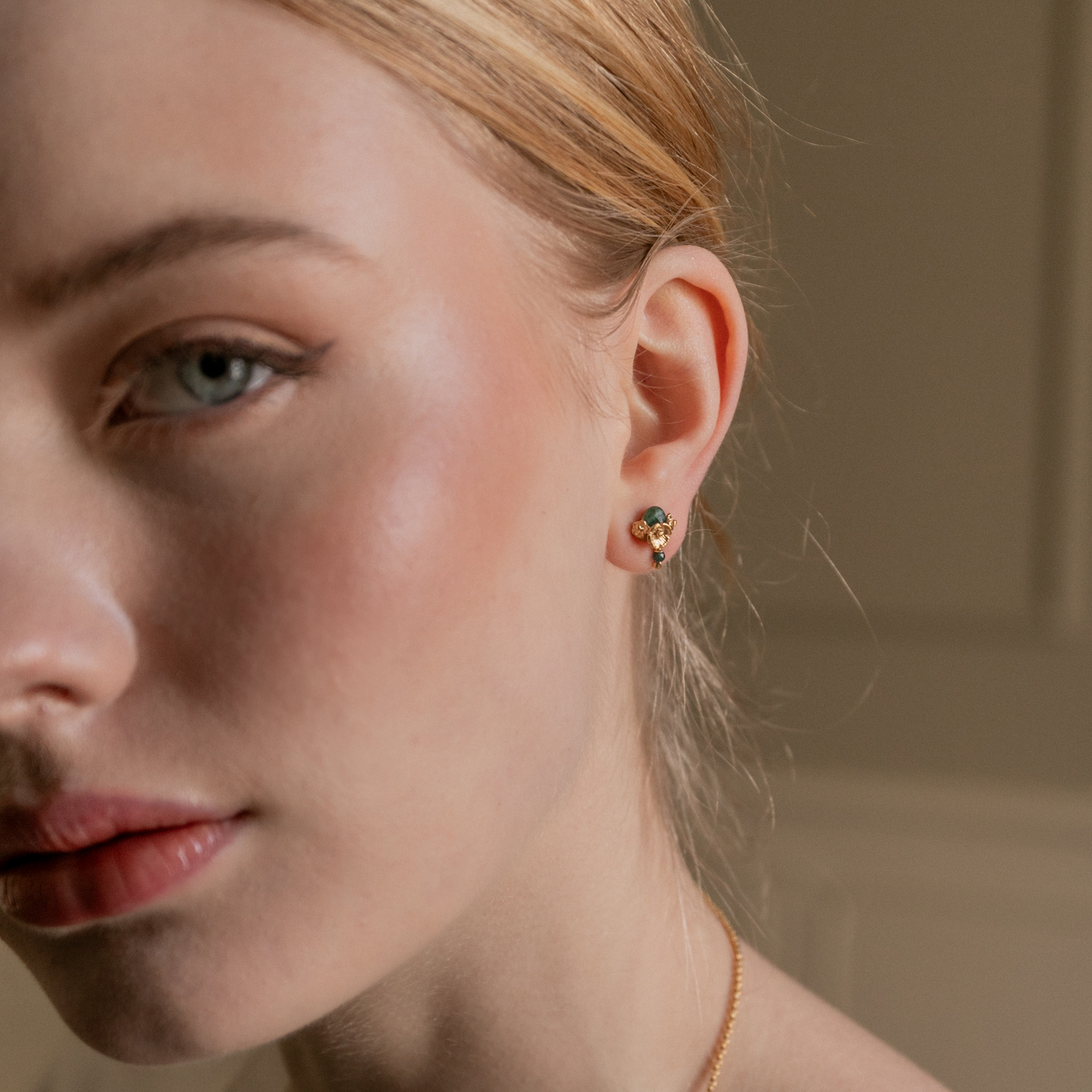 Blue Myosotis Earrings