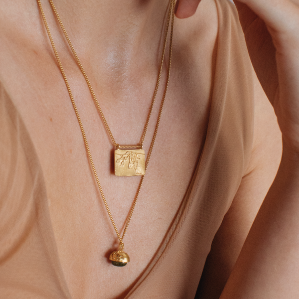 Eucalyptus Capsule Necklace - Sopro Parfum Collection
