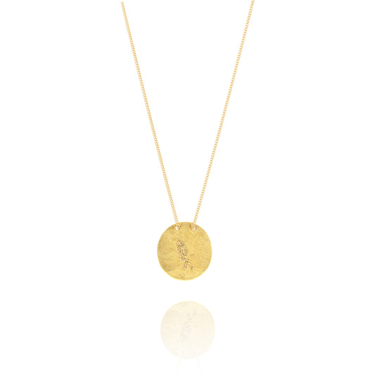 Golden Necklace Y from Yucca Back