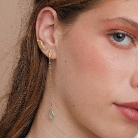 Long Spring Earrings