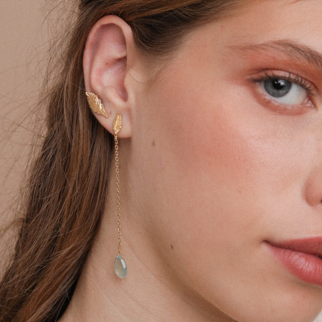 Long Spring Earrings