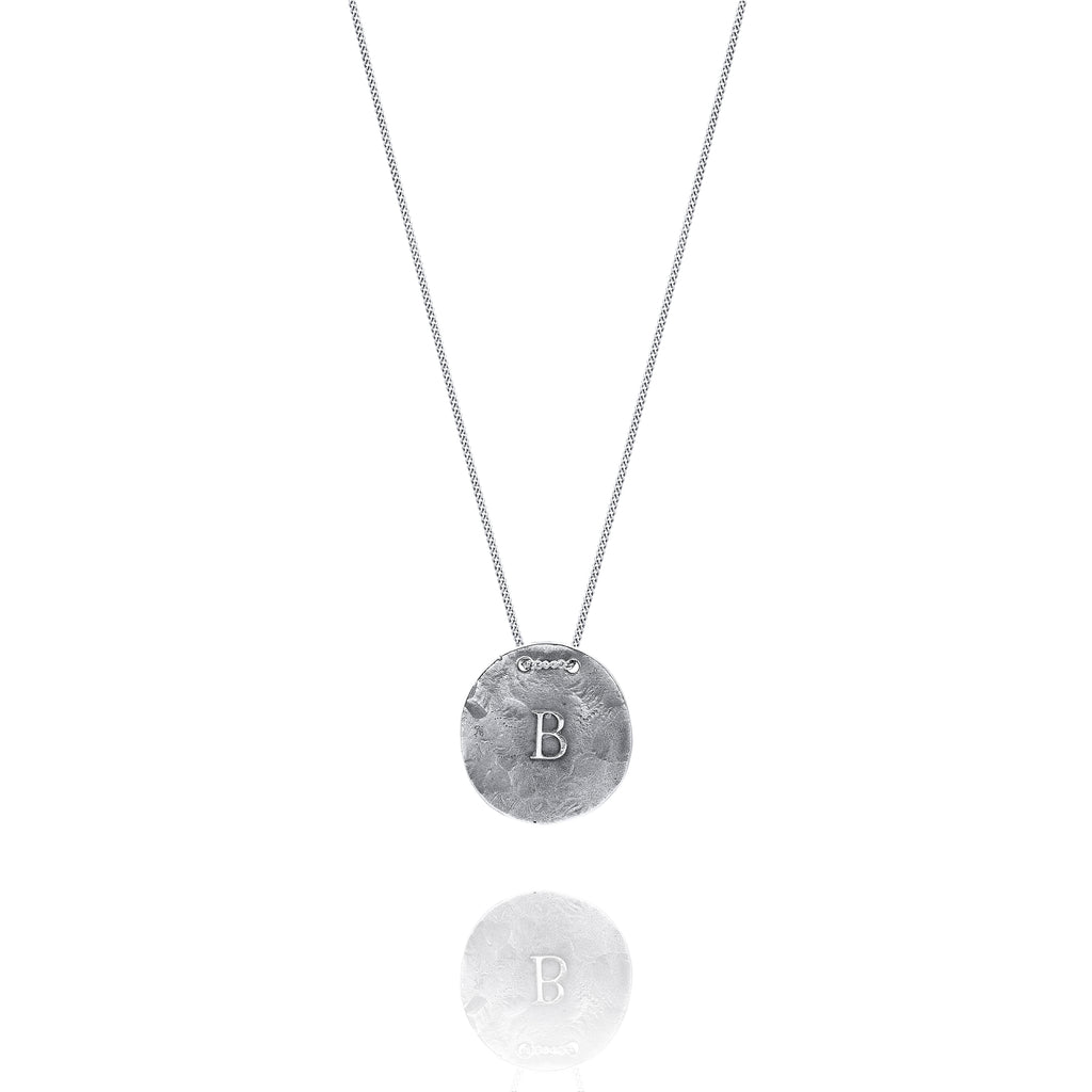Silver Necklace B from Buganvilia Front