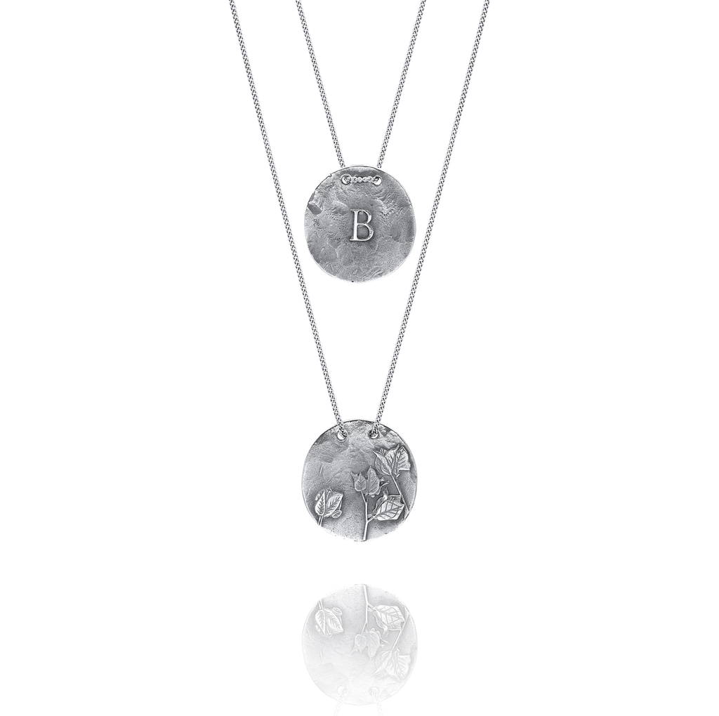 Silver Necklace B from Buganvilia