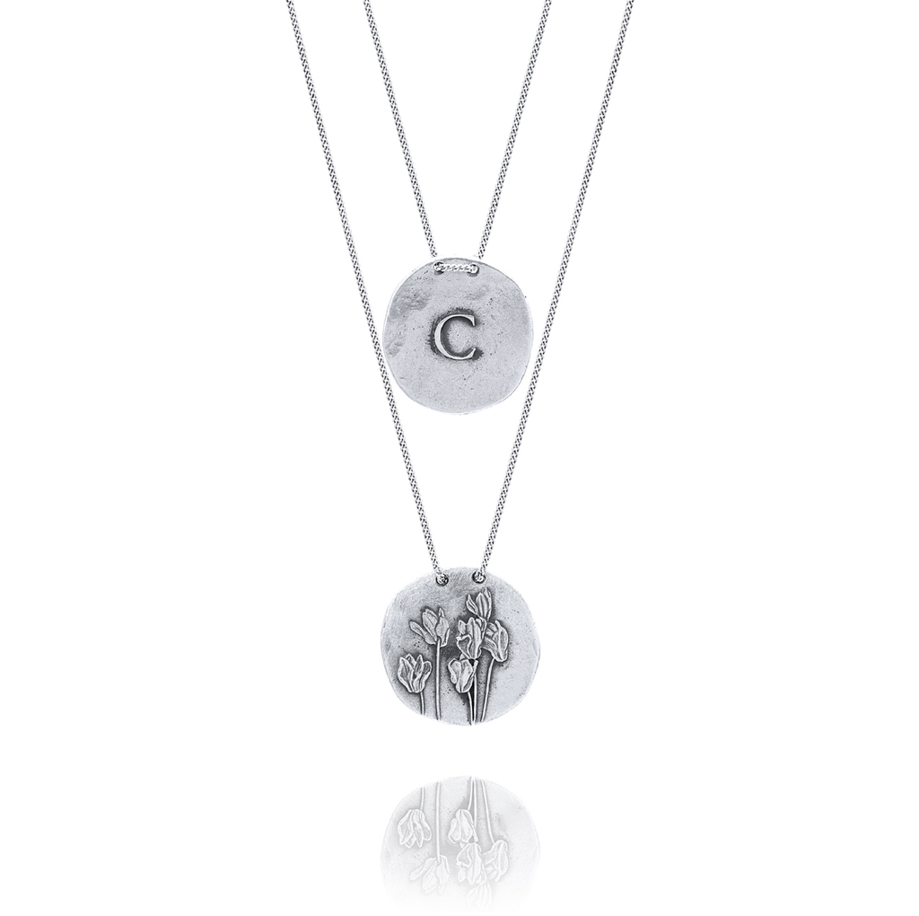 Silver Necklace C from Ciclame