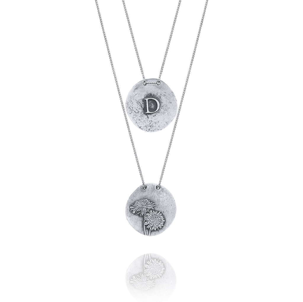 Silver Necklace D from Dandelion