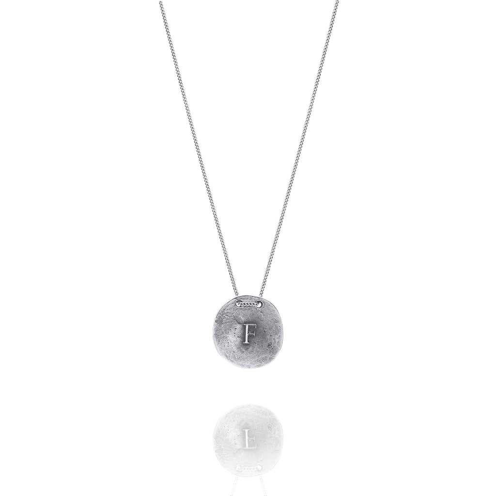 Silver Necklace F from Fresia Front