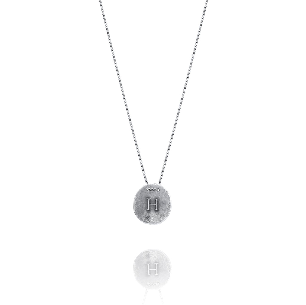 Silver Necklace F from Fresia Front