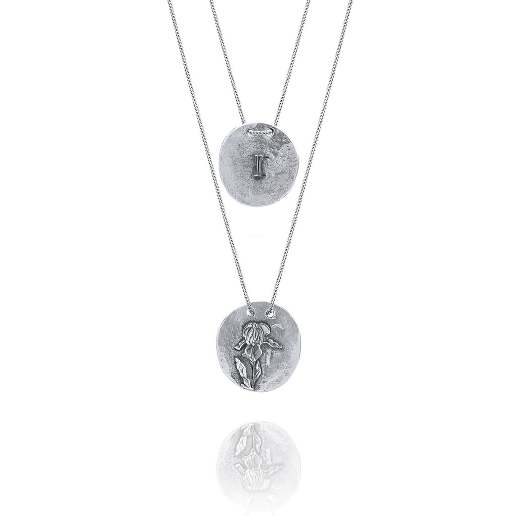 Silver Necklace I from Iris