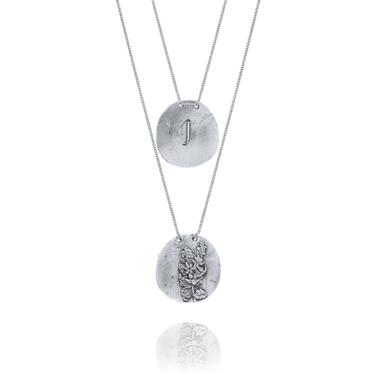 Silver Necklace J from Jacinto