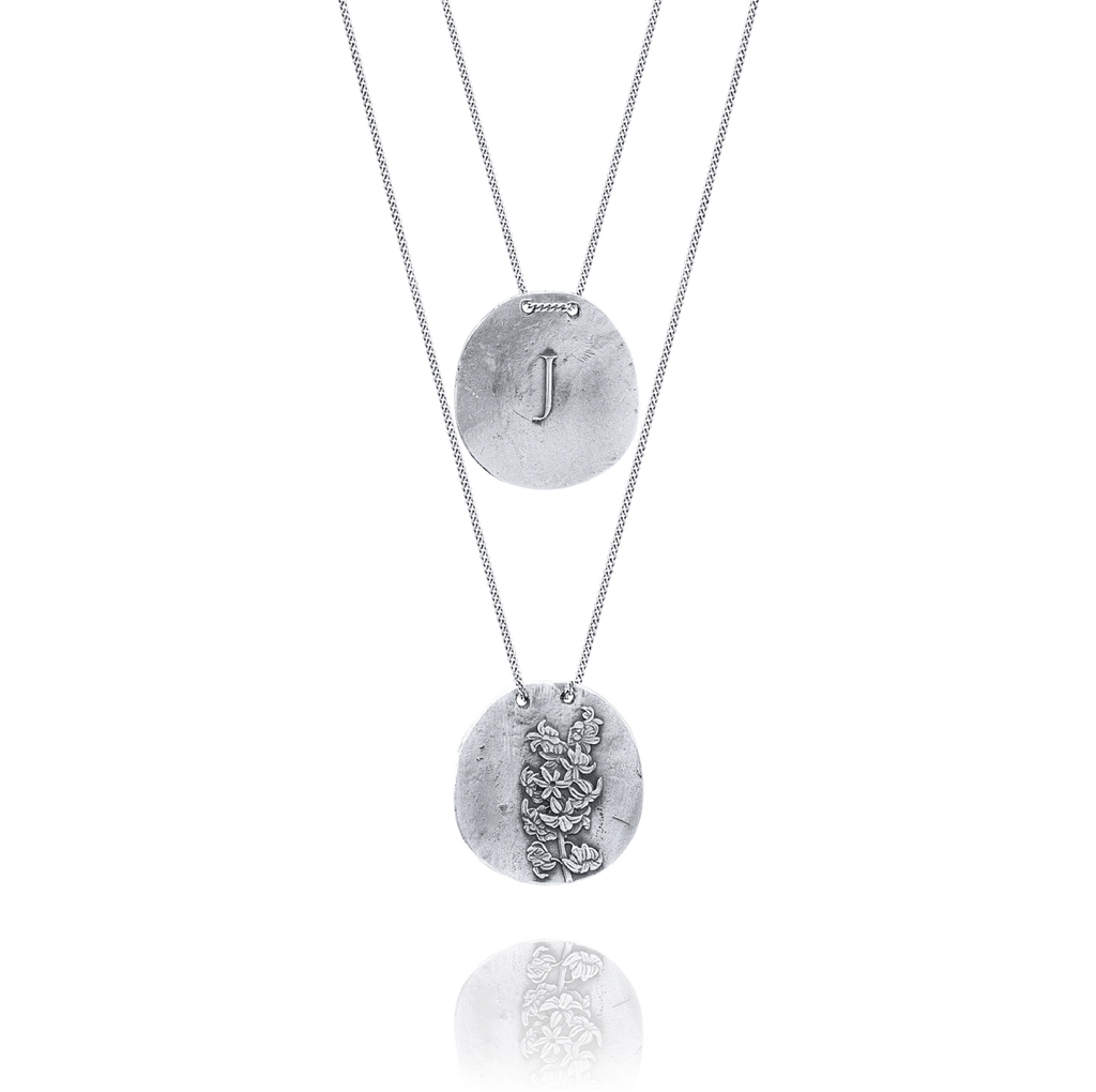 Silver Necklace J from Jacinto