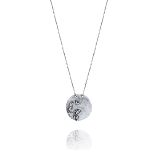 Silver Necklace L from Lirio do Vale Back