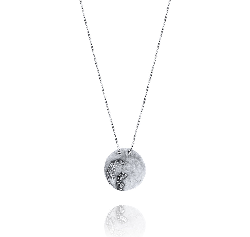 Silver Necklace L from Lirio do Vale Back