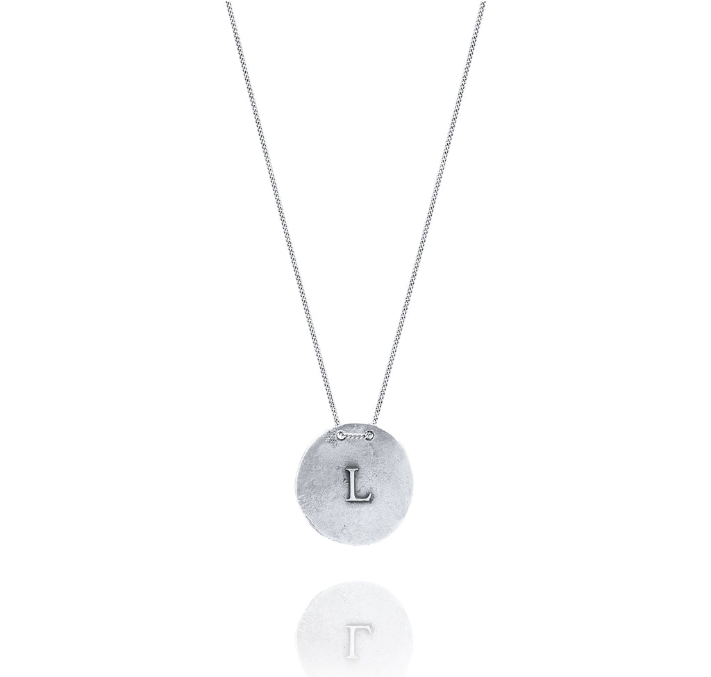 Silver Necklace L from Lirio do Vale Front