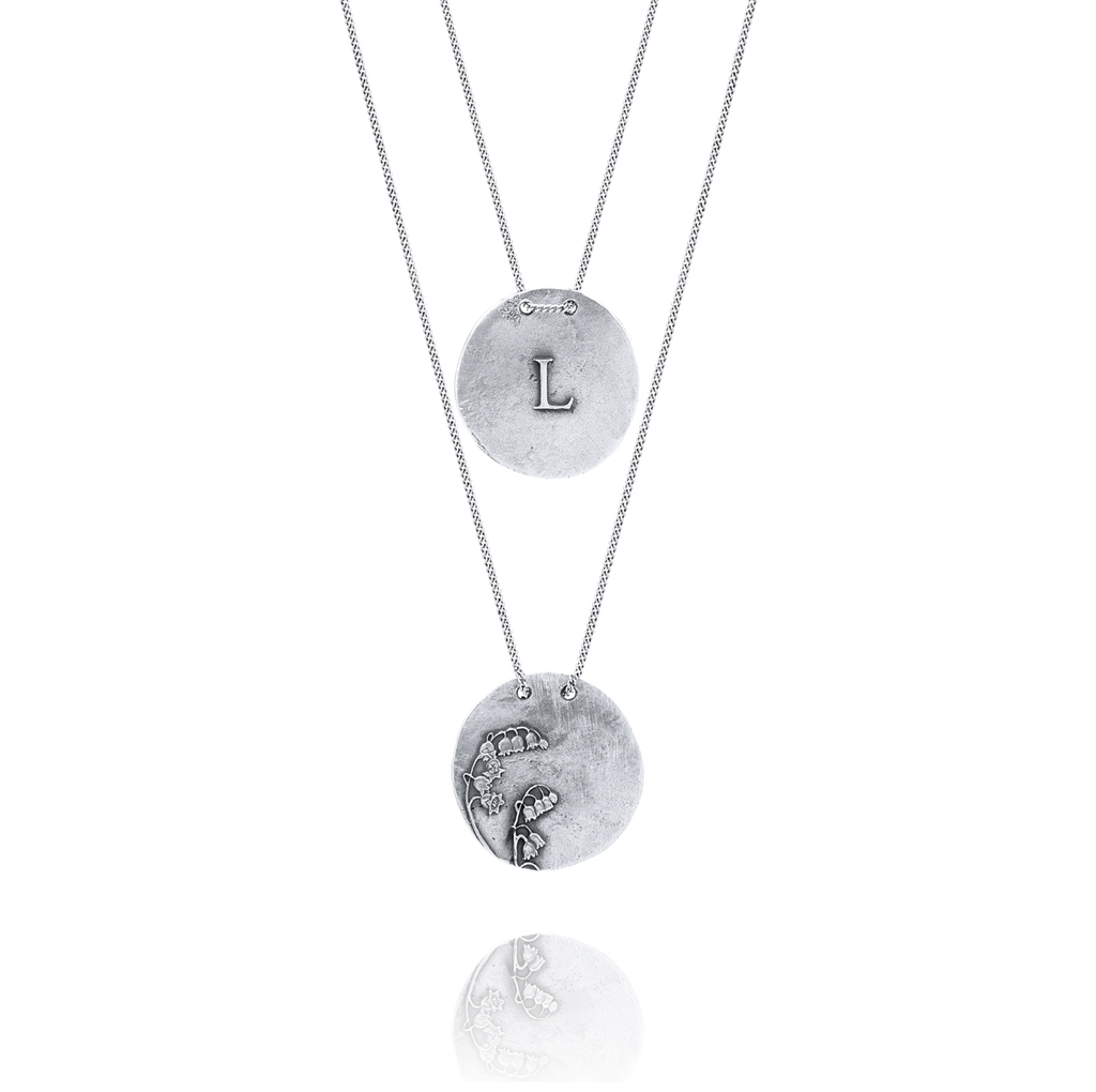 Silver Necklace L from Lirio do Vale