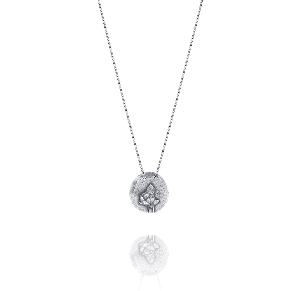 Silver Necklace N from Nenufar Back