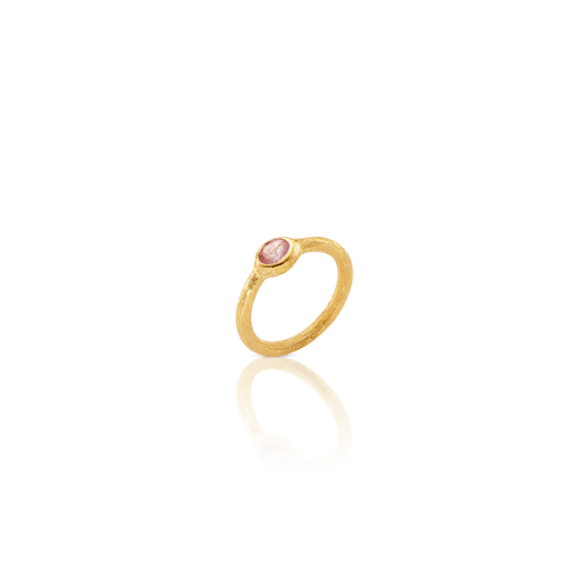 Pink Bromelia Ring