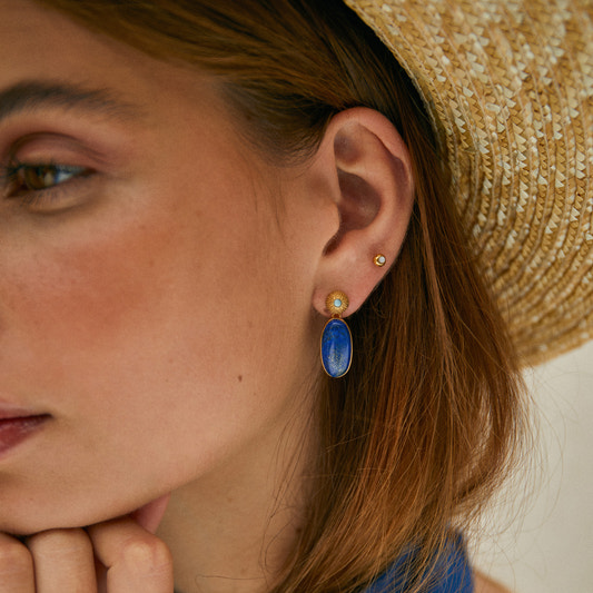 Mother of Pearl Mare Earrings