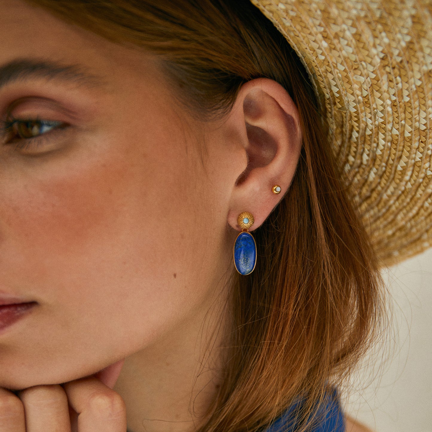 Mother of Pearl Mare Earrings