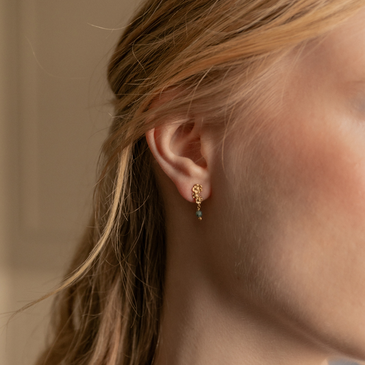 Blue Dew Earrings