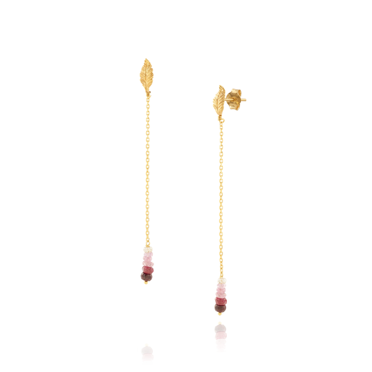 Brincos Spring Rubis