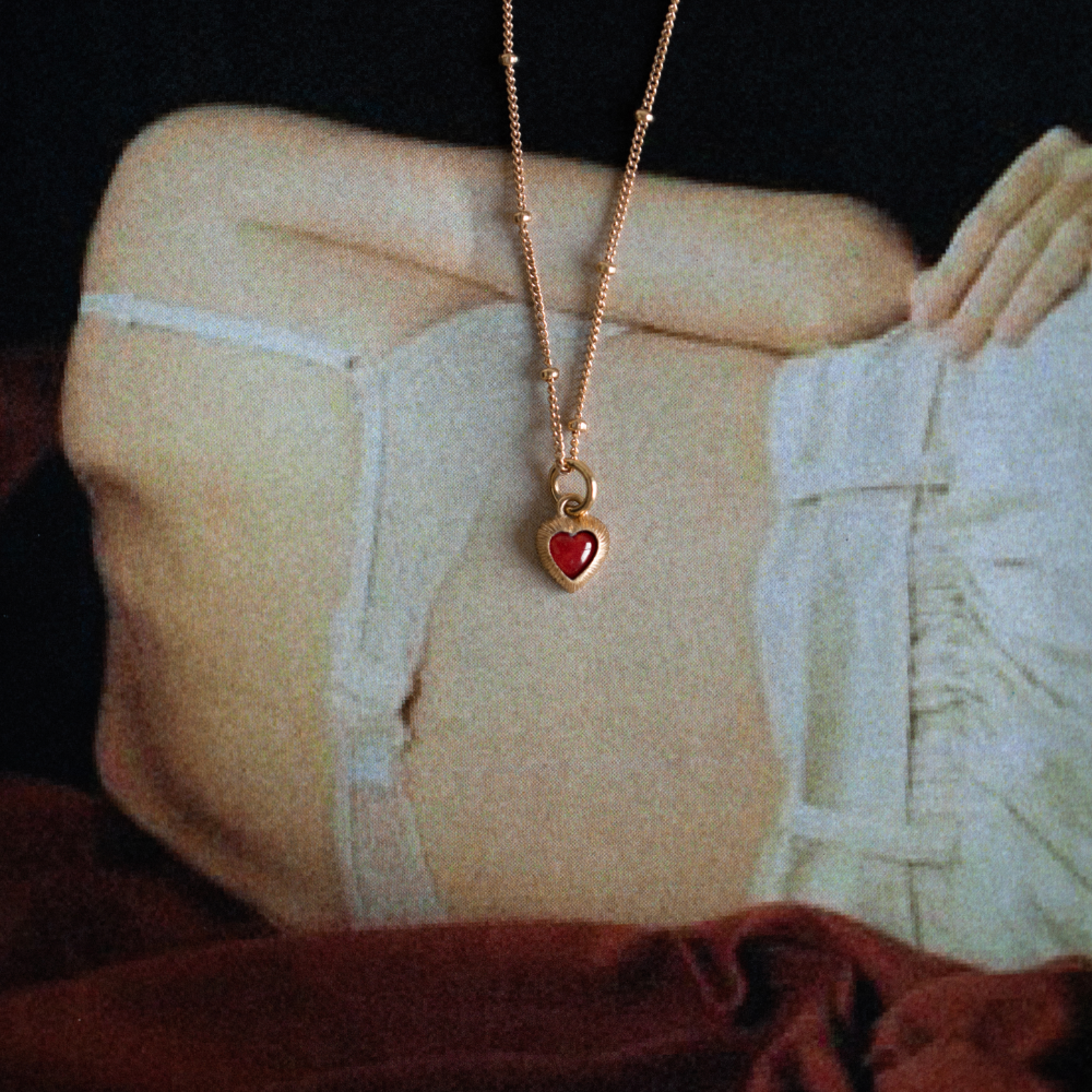 Red Heart Necklace