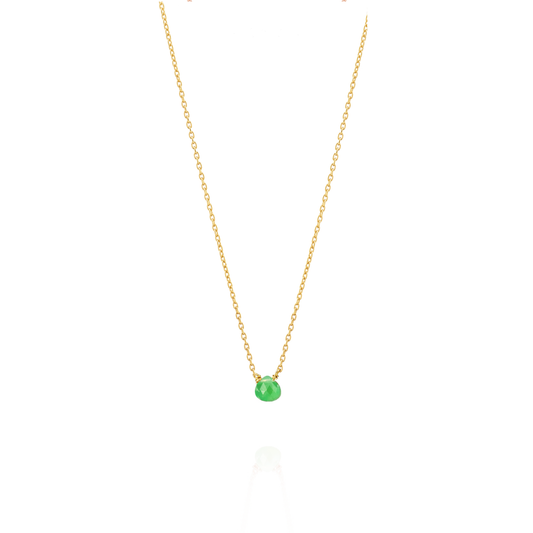 Mini Chrysoprase Necklace