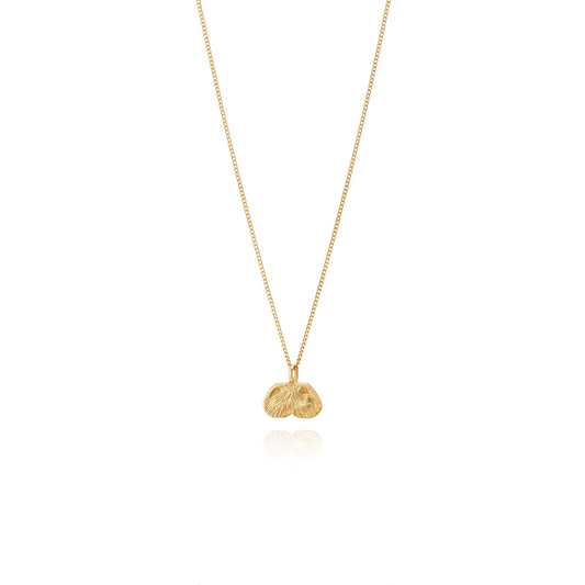 Pansy Petal Necklace