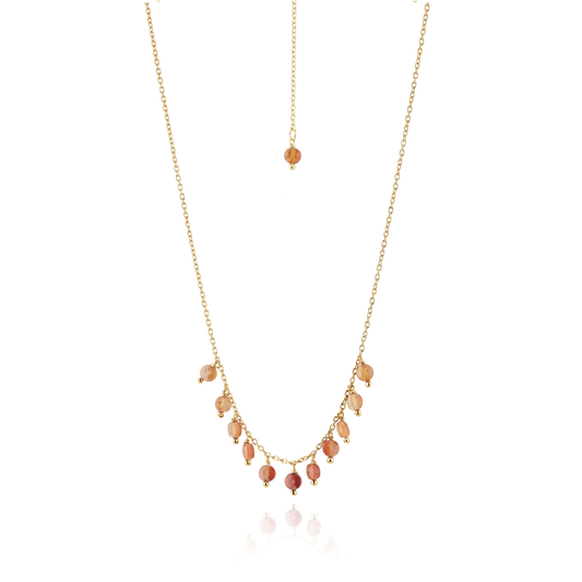 Tourmalines and Garnets Necklace