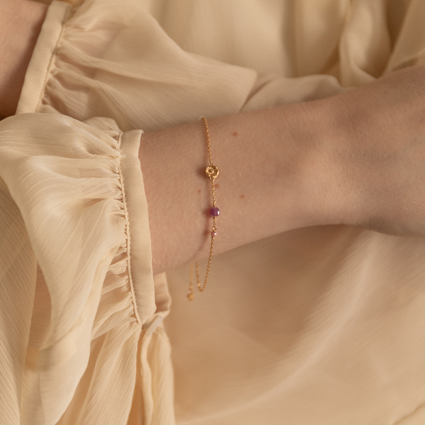 Blue Myosotis Bracelet