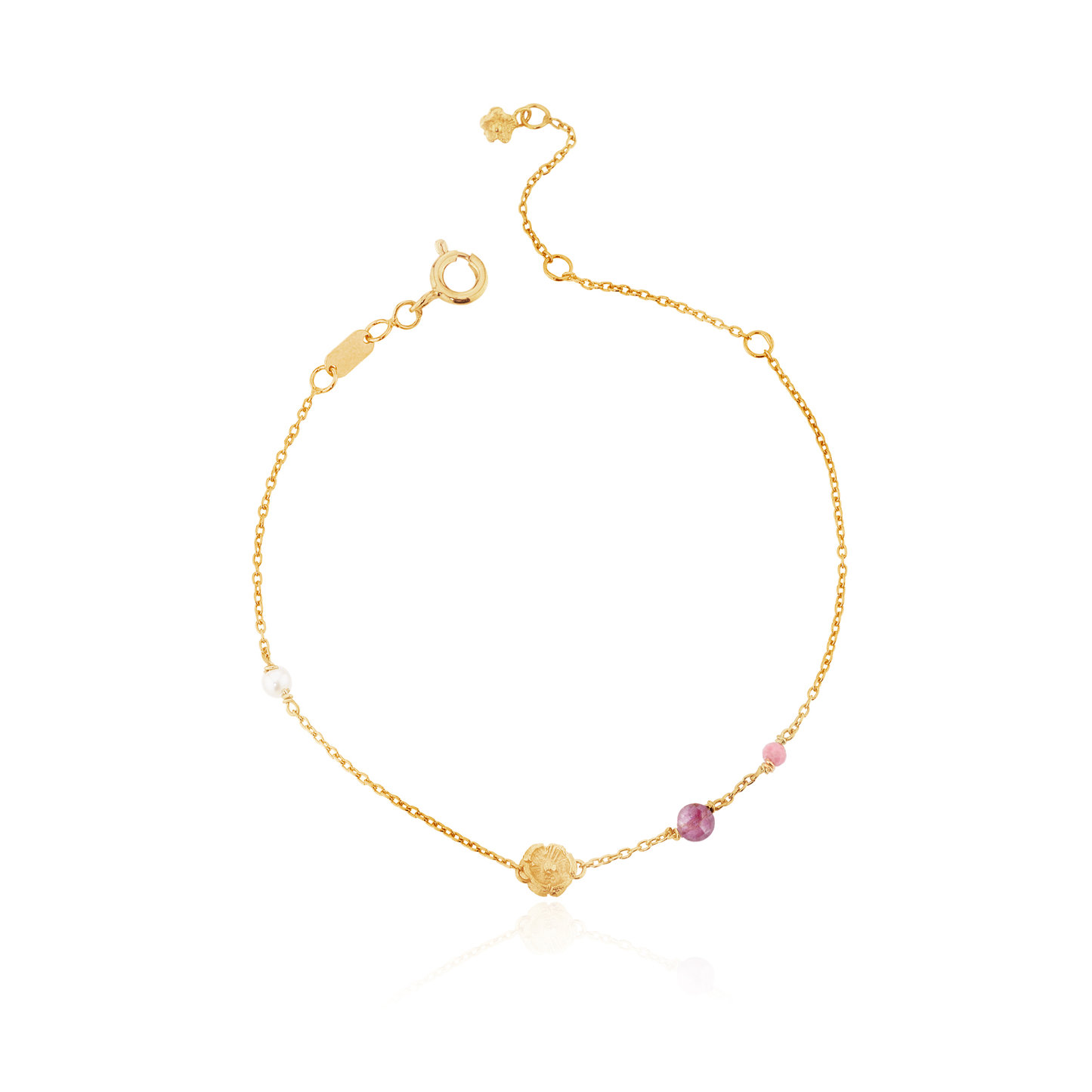 Pulseira Miosótis Rosa