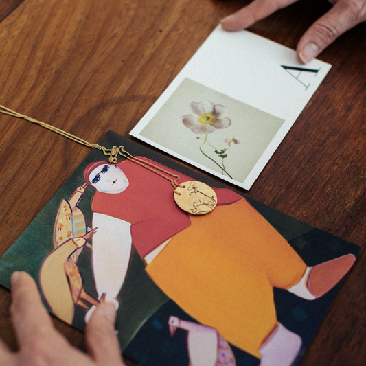 Golden A from Anemona