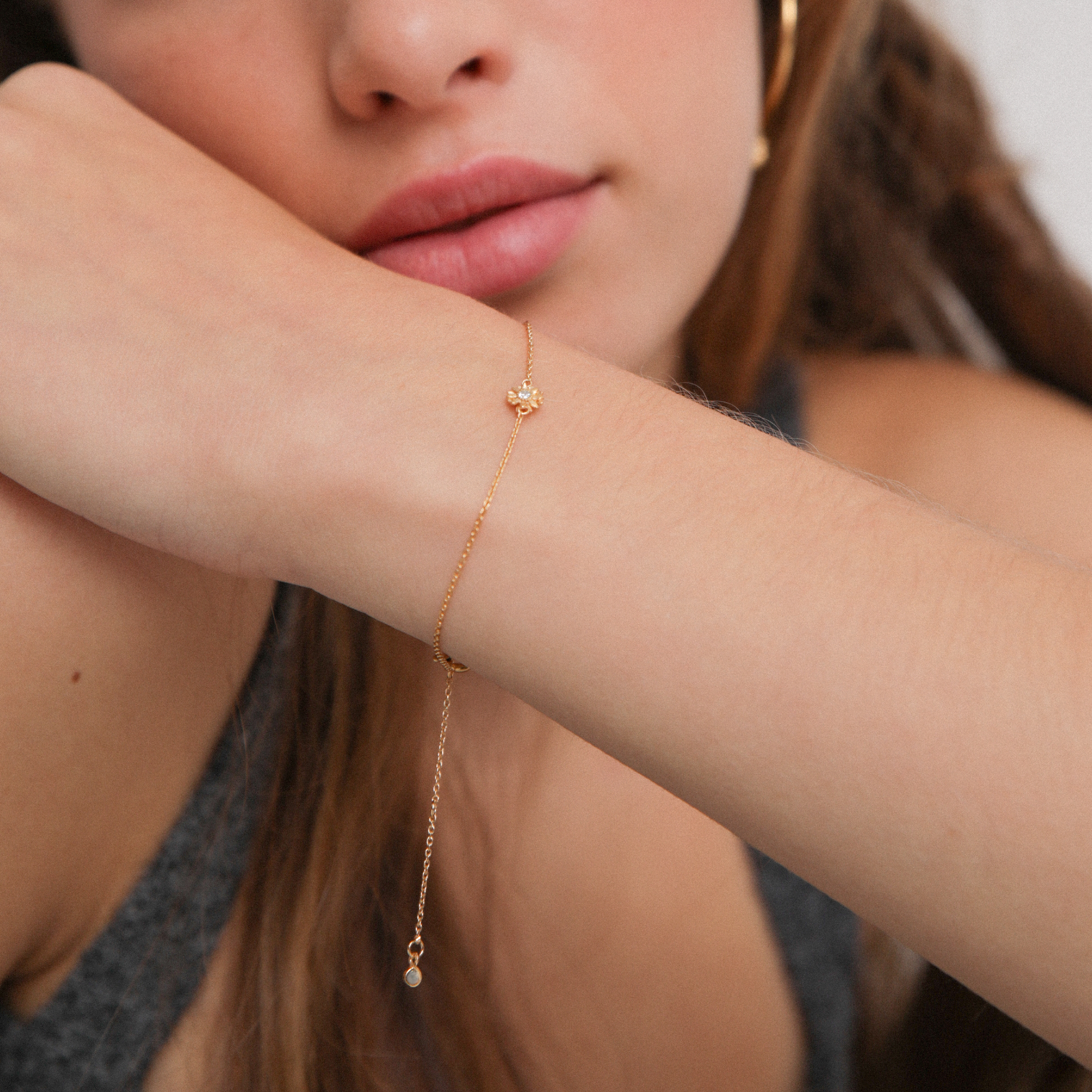 Bracelet with Daisy