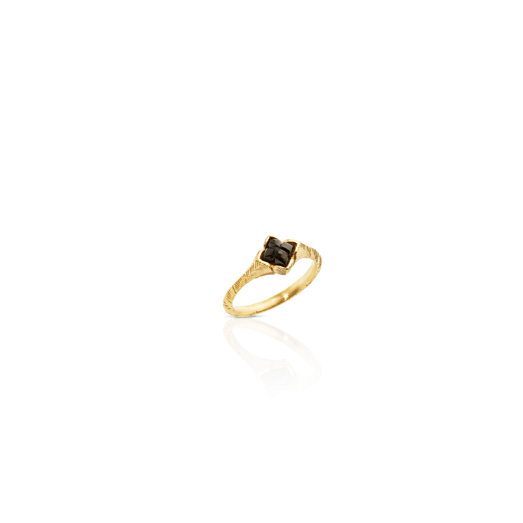 Bromelia Solitaire Ring