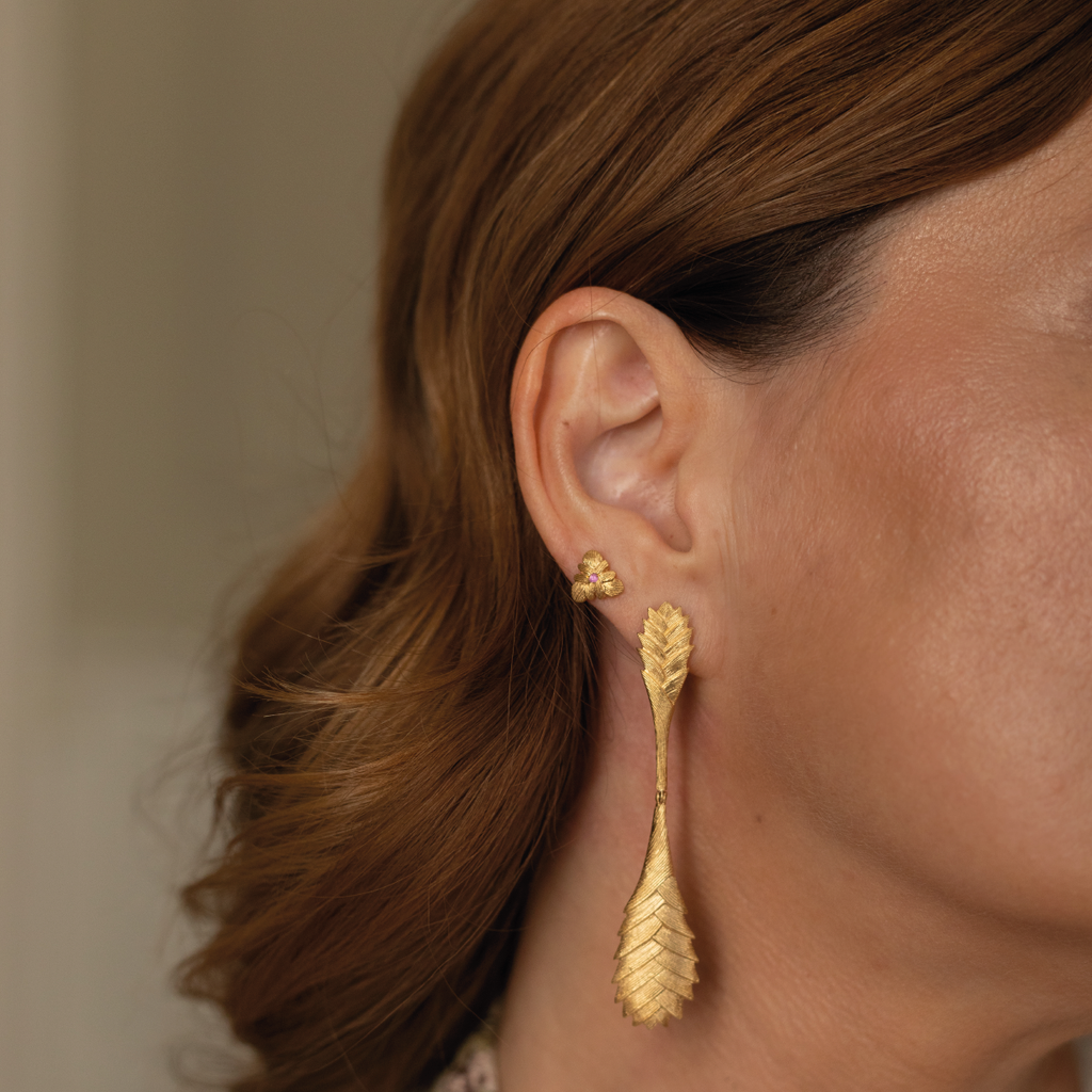 Bromelia Articulated Earrings