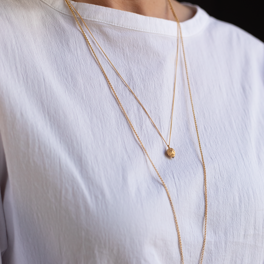 Flower Bud Bromelia Necklace