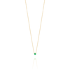 Drop Necklace with Mini Chrysoprase