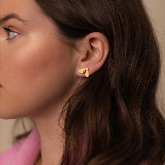 Forest Moth Earrings