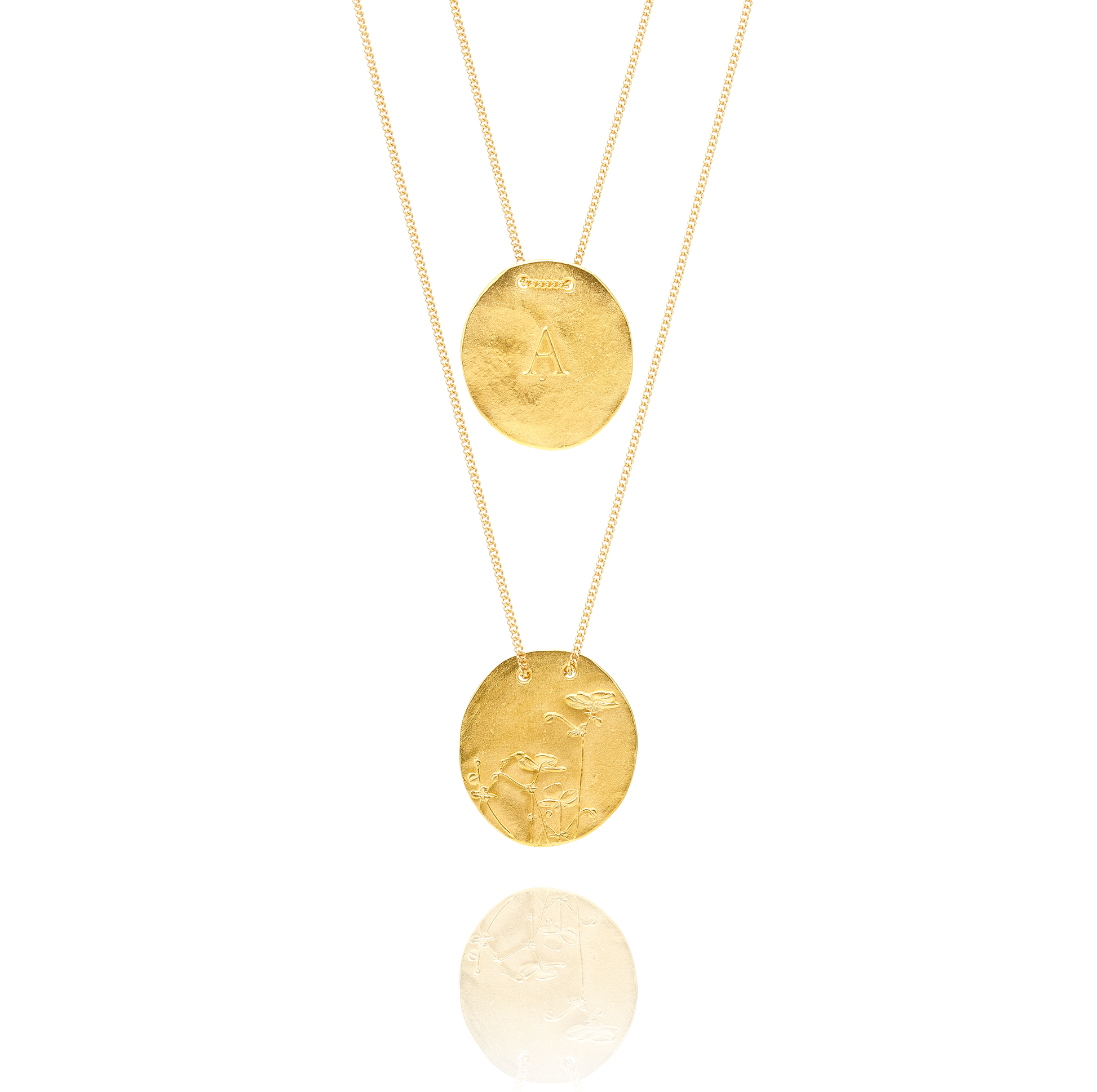 Golden Necklace A from Anemona
