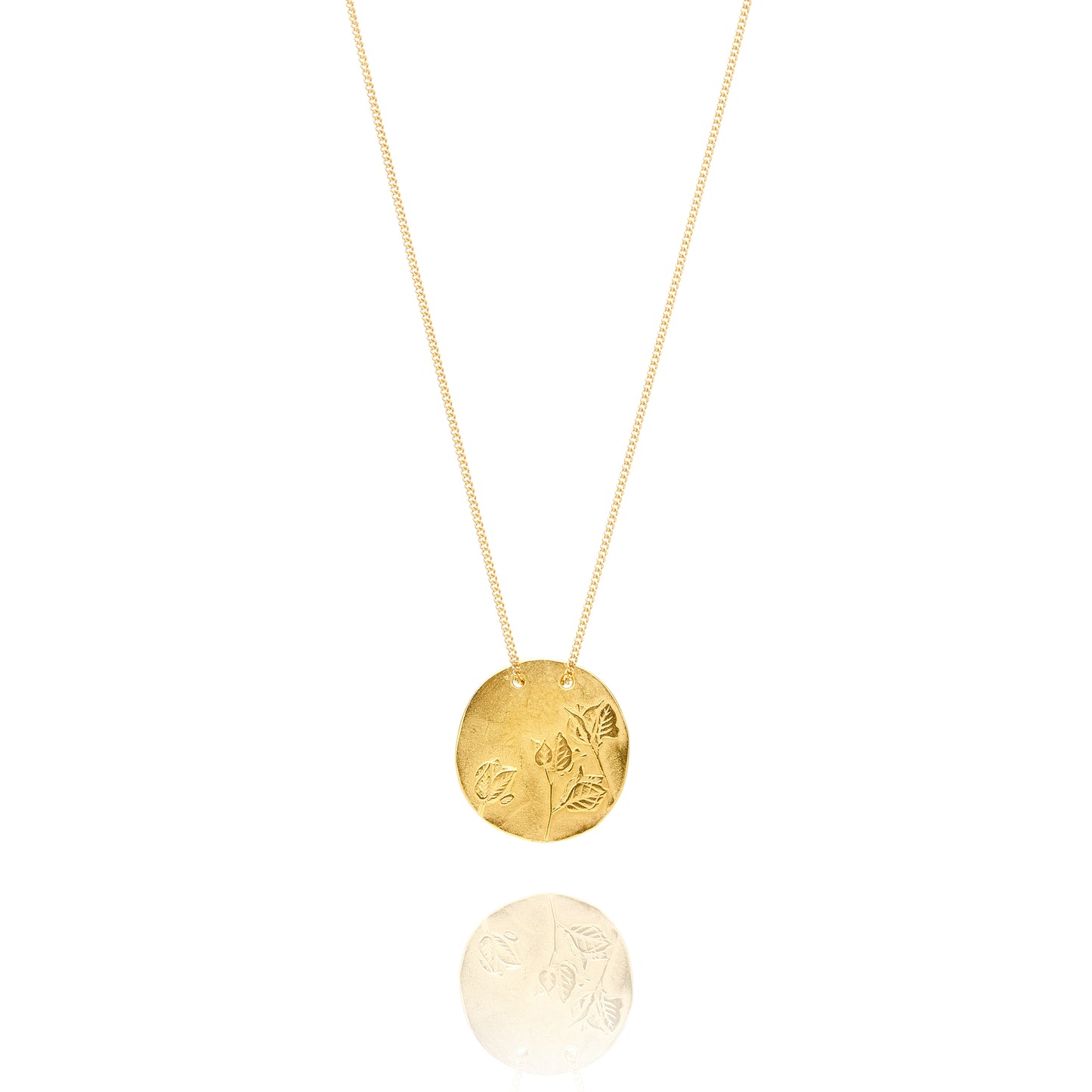 Golden Necklace B from Buganvilia Back
