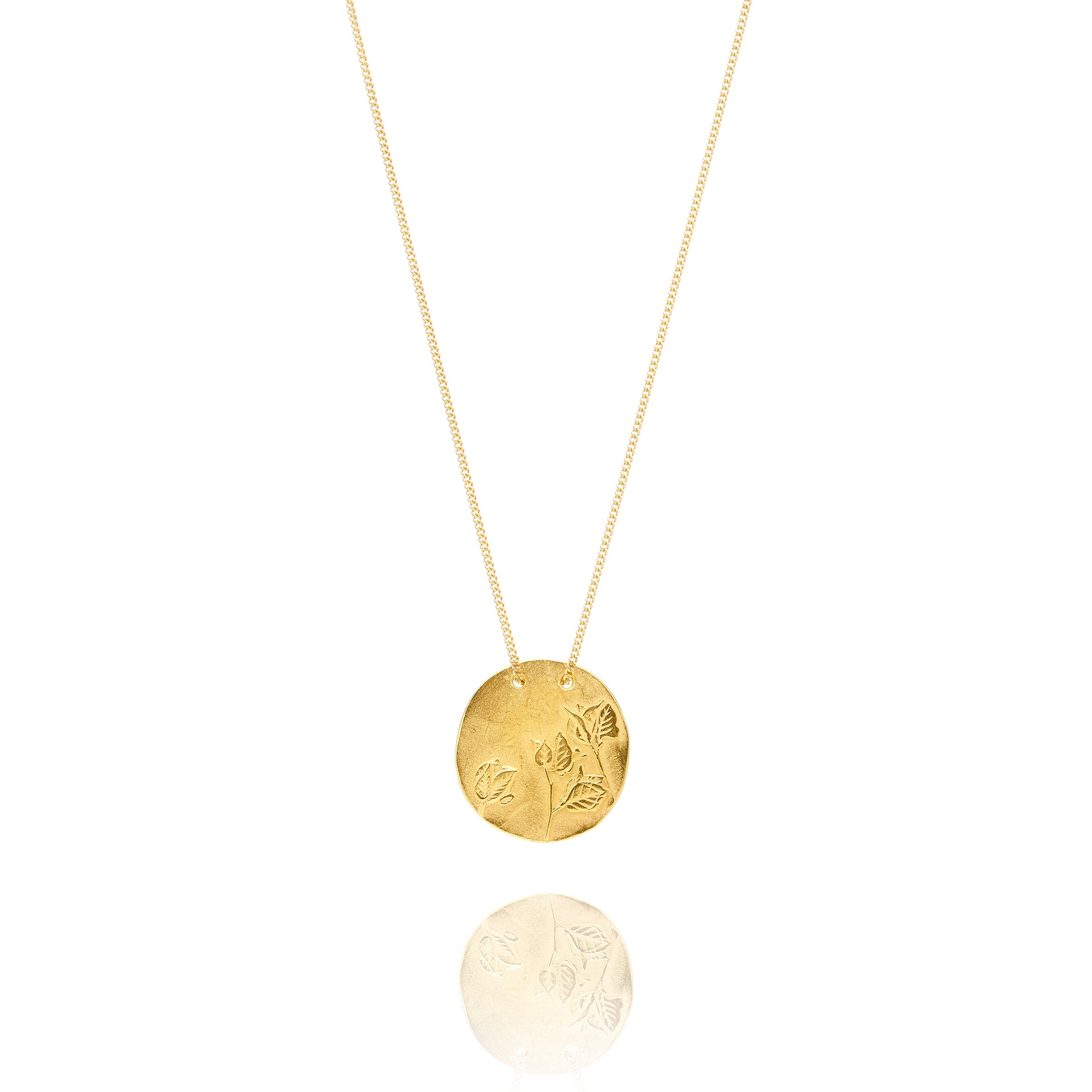 Golden Necklace B from Buganvilia Back