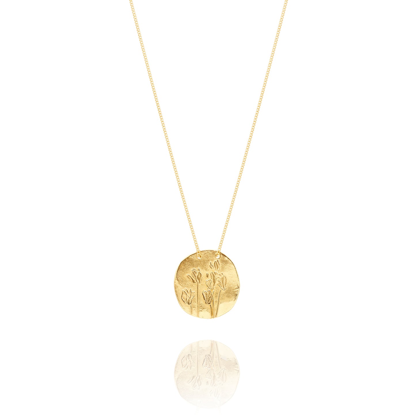 Golden Necklace C from Ciclame Back