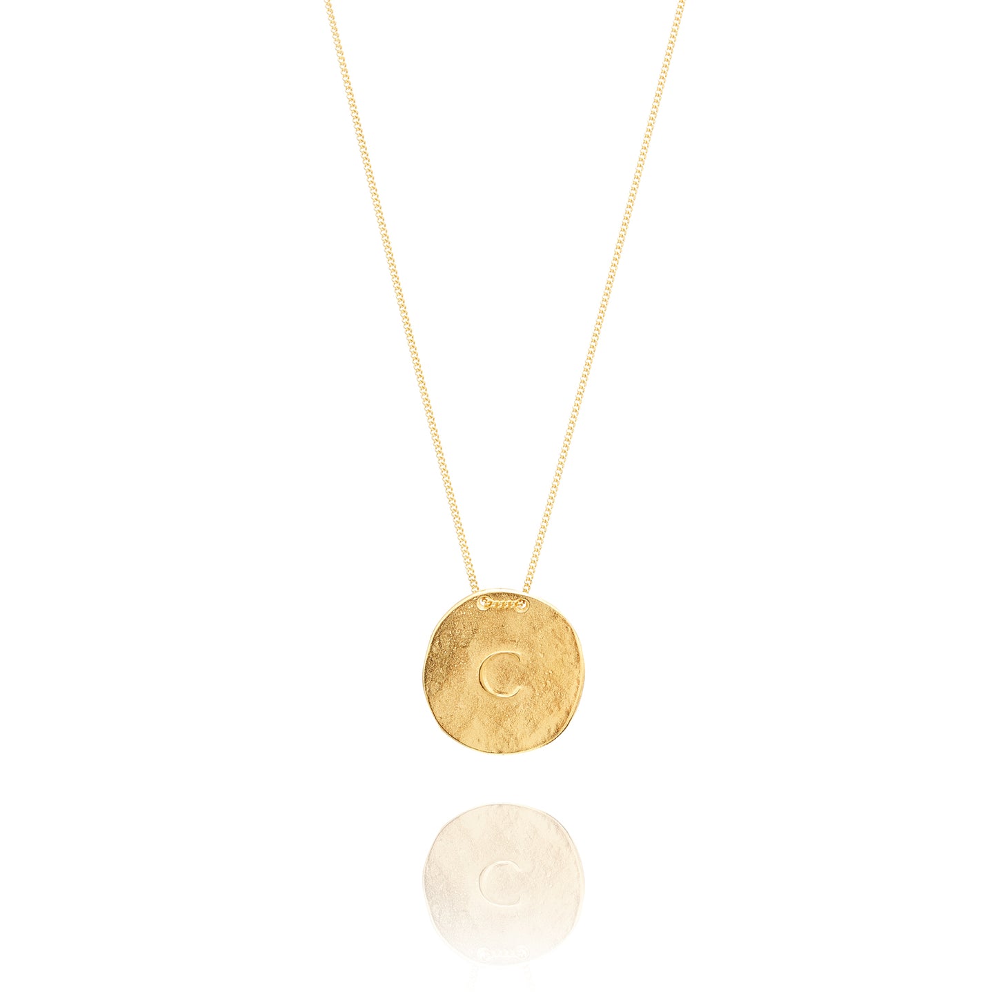 Golden Necklace C from Ciclame Front