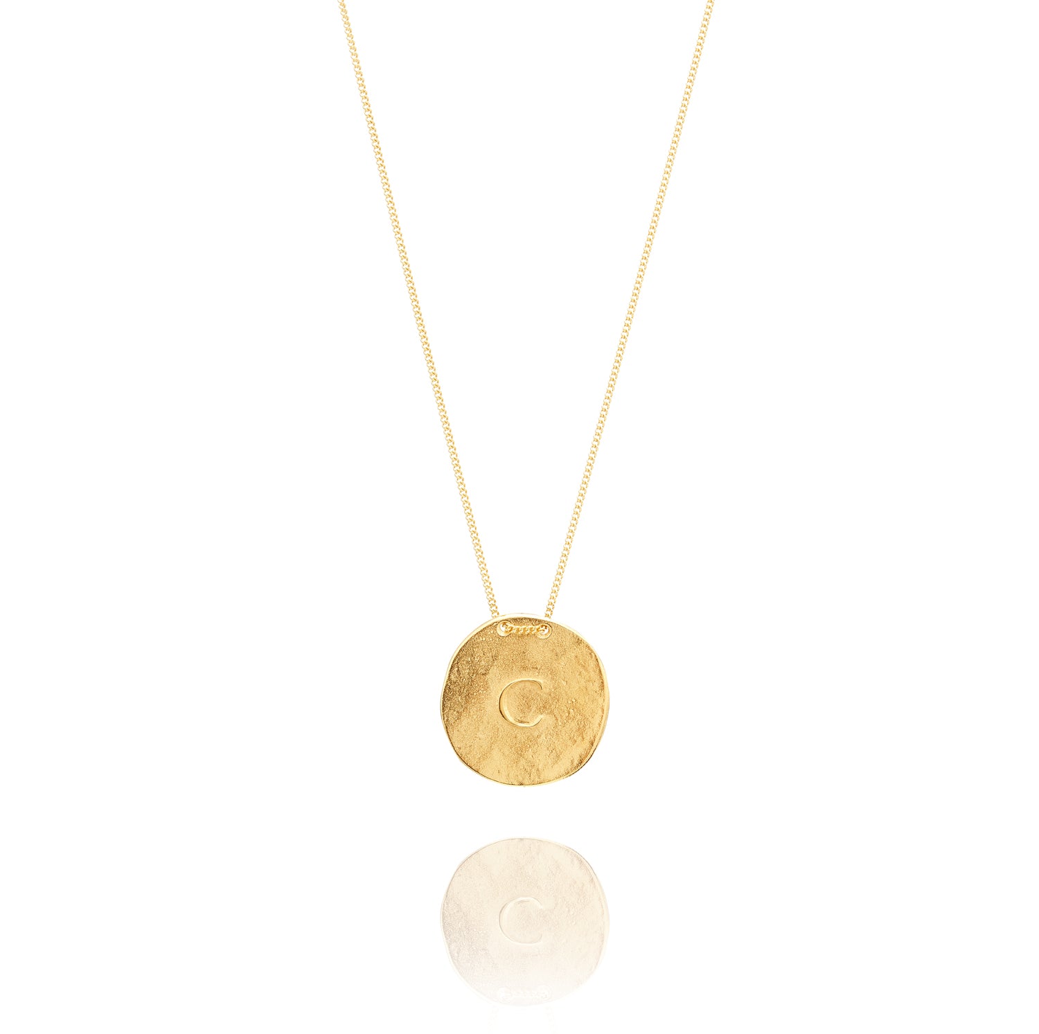 Golden Necklace C from Ciclame Front