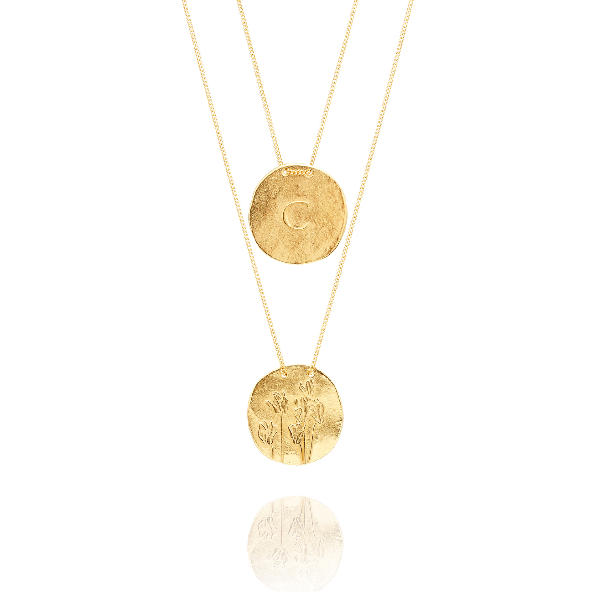 Golden Necklace C from Ciclame