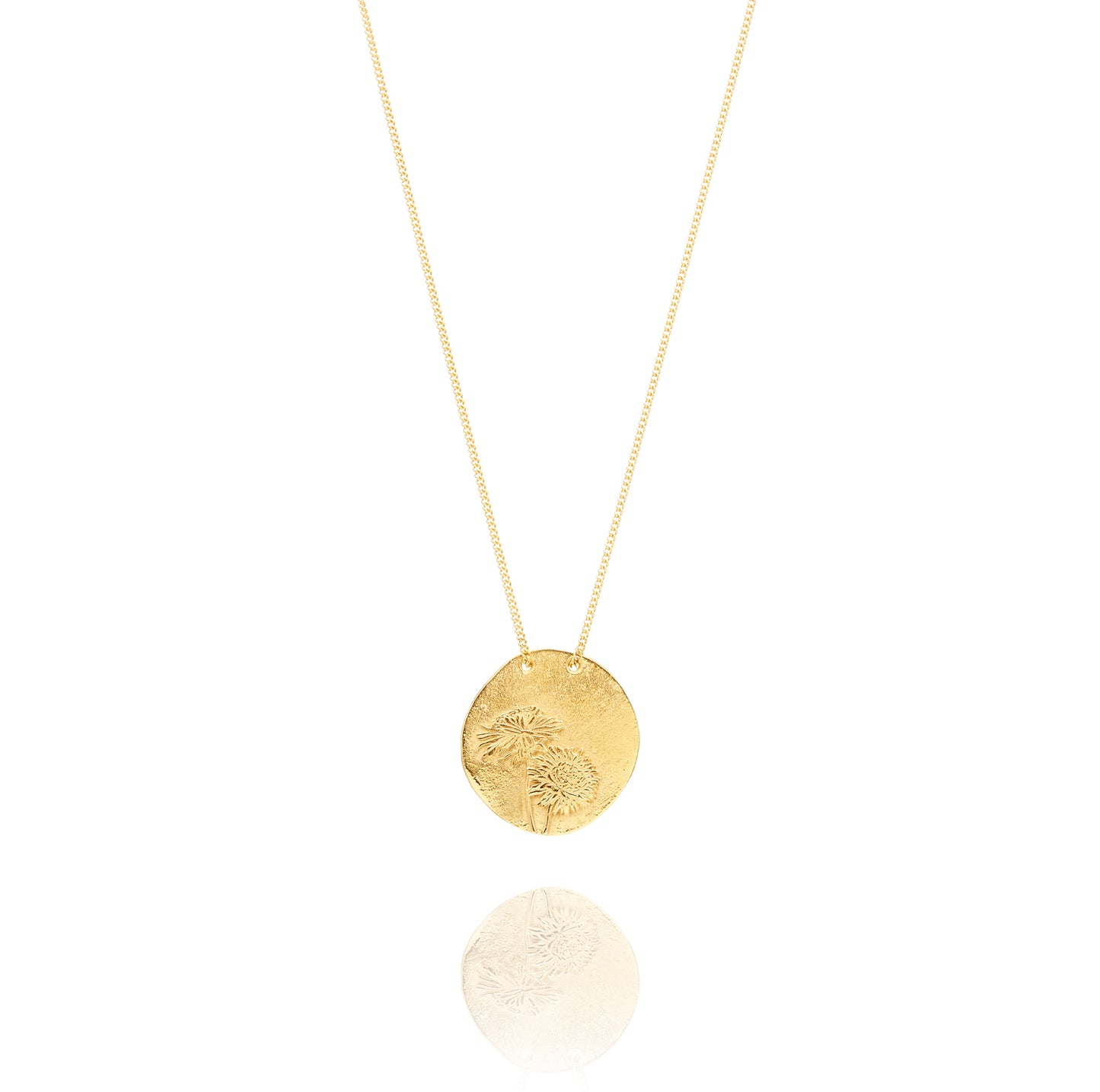 Golden Necklace D from Dandelion Back
