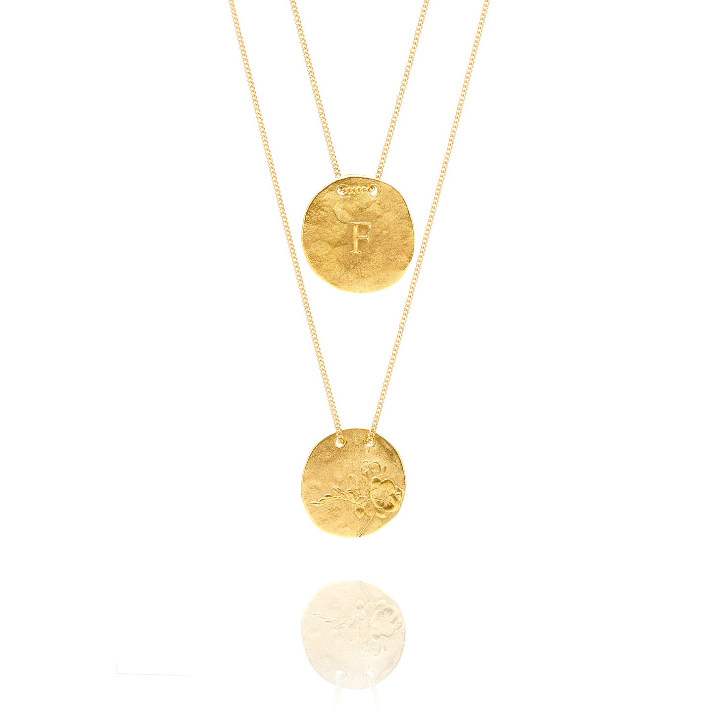 Golden Necklace F from Fresia 