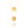 Golden Necklace G from Glicinea