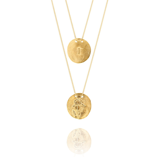 Golden Necklace I from Iris
