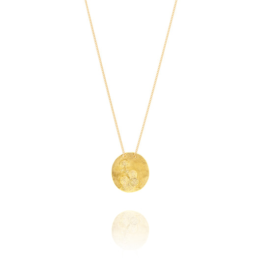 Golden Necklace K from Kunzea Back